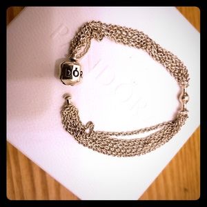 Rare Pandora bracelet 6.3 inches